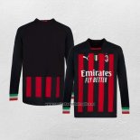 Camiseta AC Milan Primera Manga Larga 2022-23