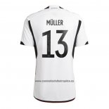 Camiseta Alemania Jugador Muller Primera 2022