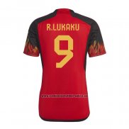 Camiseta Belgica Jugador R.Lukaku Primera 2022