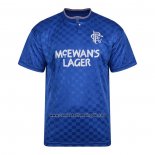 Camiseta Glasgow Rangers Primera Retro 1988-1989
