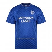 Camiseta Glasgow Rangers Primera Retro 1988-1989