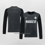 Camiseta Inter Milan Portero Manga Larga 2020-21 Negro