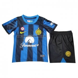 Camiseta Inter Milan Primera Nino 2023-24