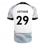 Camiseta Liverpool Jugador Arthur Segunda 2022-23