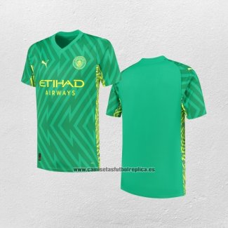 Camiseta Manchester City Portero 2023-24 Verde