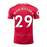 Camiseta Manchester United Jugador Wan-Bissaka Primera 2022-23
