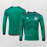 Camiseta Mexico Primera Manga Larga 2022