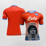 Camiseta Napoli Maradona Special 2021-22 Rojo