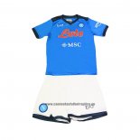Camiseta Napoli Primera Nino 2021-22