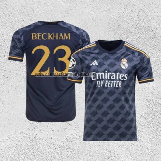 Camiseta Real Madrid Jugador Beckham Segunda 2023-24