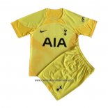Camiseta Tottenham Hotspur Portero Nino 2022-23 Amarillo