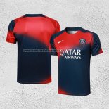 Camiseta de Entrenamiento Paris Saint-Germain 2023-24 Rojo y Azul