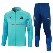 Chandal de Chaqueta del Olympique Marsella 2023-2024 Azul