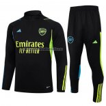 Chandal de Sudadera del Arsenal 2023-24 Negro