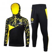 Chandal de Sudadera del Borussia Dortmund 2023-24 Negro y Amarillo