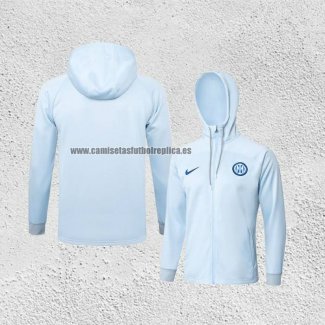 Chaqueta con Capucha del Inter Milan 2023-24 Azul