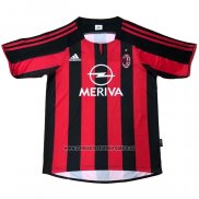Camiseta AC Milan Primera Retro 2003-2004