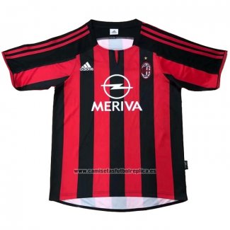 Camiseta AC Milan Primera Retro 2003-2004