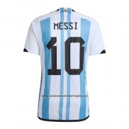 Camiseta Argentina Jugador Messi Primera 2022