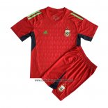 Camiseta Argentina Portero Nino 2022 Rojo