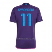 Camiseta Charlotte FC Jugador Swiderski Segunda 2023-24