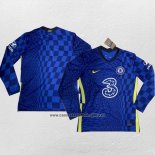 Camiseta Chelsea Primera Manga Larga 2021-22