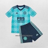 Camiseta Leicester City Segunda Nino 2021-22