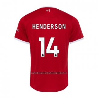 Camiseta Liverpool Jugador Henderson Primera 2023-24
