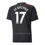 Camiseta Manchester City Jugador De Bruyne Segunda 2022-23