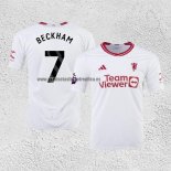 Camiseta Manchester United Jugador Beckham Tercera 2023-24