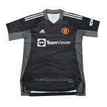 Camiseta Manchester United Portero 2021-22 Negro