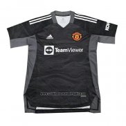 Camiseta Manchester United Portero 2021-22 Negro
