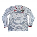 Camiseta Mexico Segunda Manga Larga Retro 1998