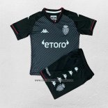 Camiseta Monaco Segunda Nino 2021-22