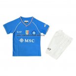 Camiseta Napoli Primera Nino 2023-24