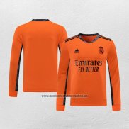 Camiseta Real Madrid Portero Segunda Manga Larga 2020-21