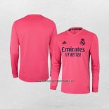 Camiseta Real Madrid Segunda Manga Larga 2020-21