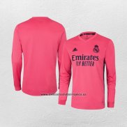 Camiseta Real Madrid Segunda Manga Larga 2020-21