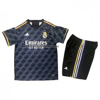 Camiseta Real Madrid Segunda Nino 2023-24