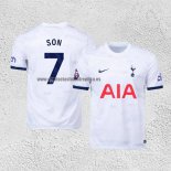 Camiseta Tottenham Hotspur Jugador Son Primera 2023-24