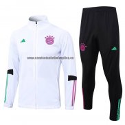 Chandal de Chaqueta del Bayern Munich 2023-24 Blanco