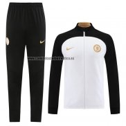 Chandal de Chaqueta del Chelsea 2023-24 Blanco