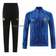 Chandal de Chaqueta del Inter Milan 2023-24 Azul