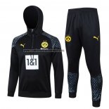 Chandal de Sudadera del Borussia Dortmund 2023-24 Negro