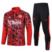 Chandal de Sudadera del Manchester United 2023-24 Rojo