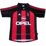 Camiseta AC Milan Primera Retro 2000-2002