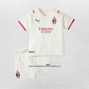 Camiseta AC Milan Segunda Nino 2021-22