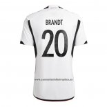 Camiseta Alemania Jugador Brandt Primera 2022