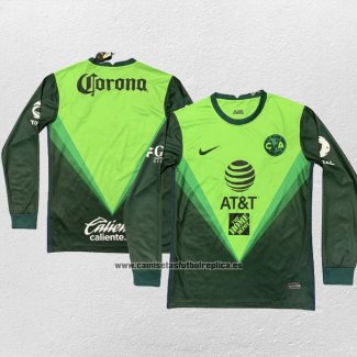 Camiseta America Portero Manga Larga 2020 Verde