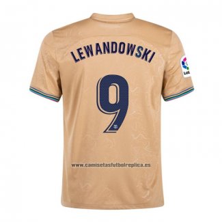 Camiseta Barcelona Jugador Lewandowski Segunda 2022-23